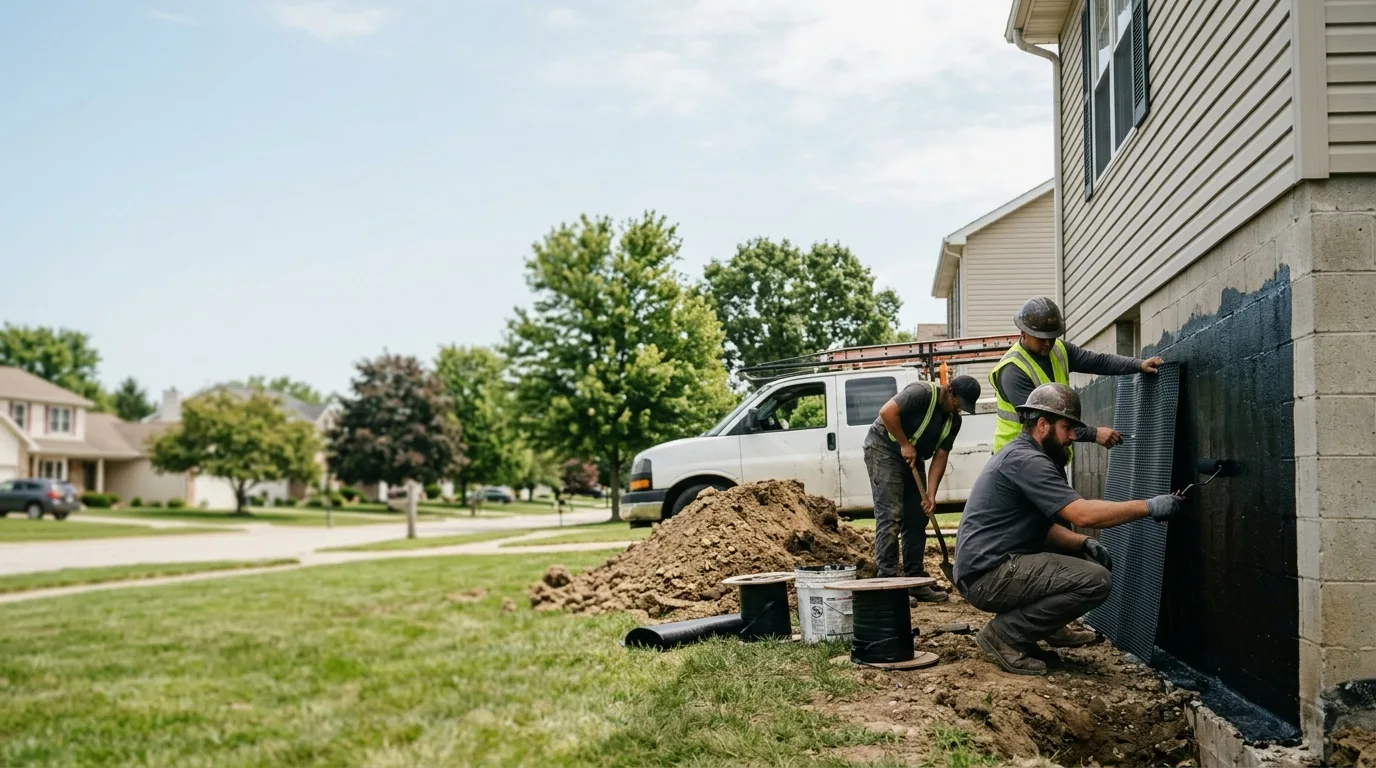 Basement Waterproofing in New Berlin, IL near me